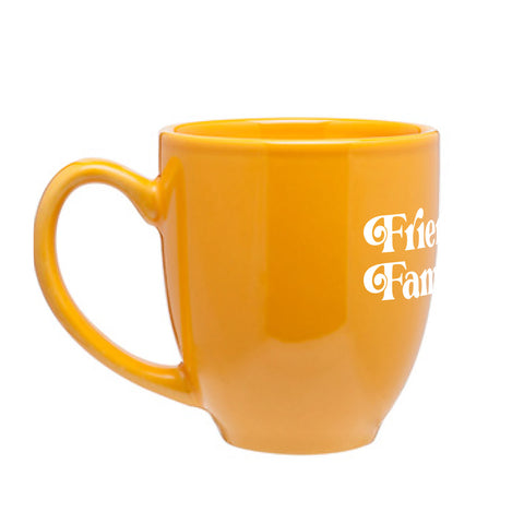 D17 Friends and Family Bistro Mug - Yellow